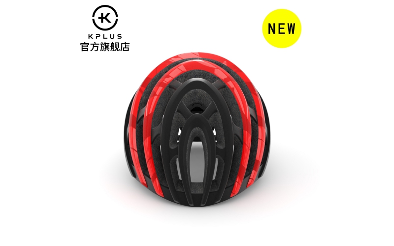 KPLUS/NET公路車競速專用頭盔亞洲頭型安全騎行裝備紅點(diǎn)紀(jì)念款